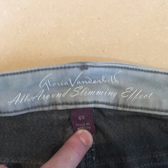 Gloria Vanderbilt grey pant - Picture 9 of 11